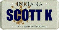 Indiana Special Recognition Plates
